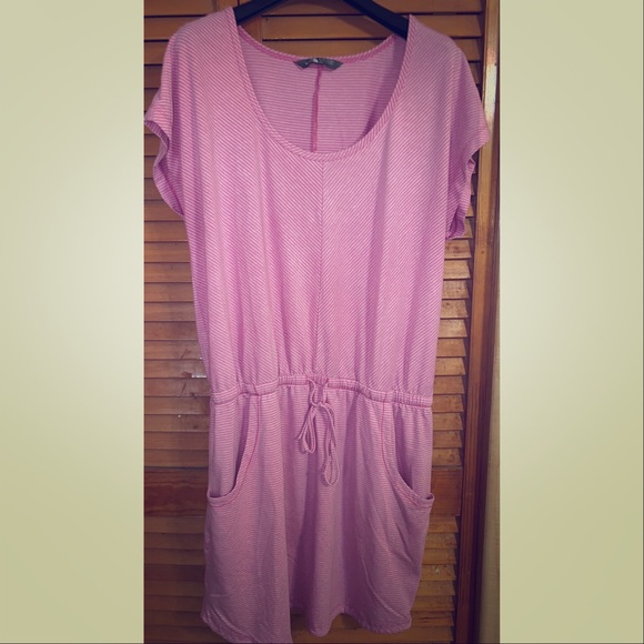 The North Face Dresses & Skirts - The North Face Woman’s Pink Striped Dress L